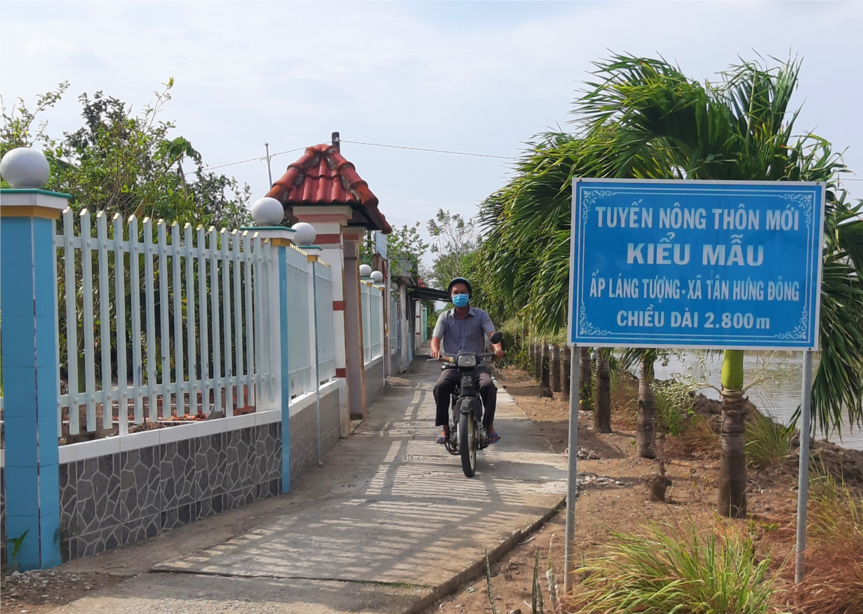 Tuyến dân cư kiểu mẫu tô thắm vẻ đẹp vùng quê (19/9/2020)